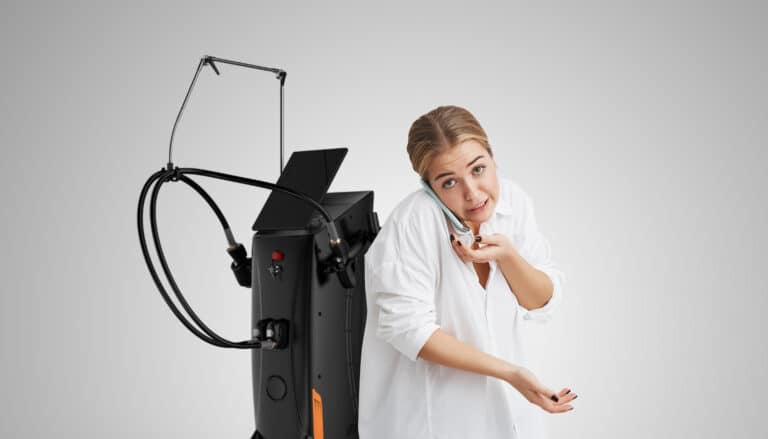 רכישת מכשיר להסרת שיער בלייזר מקצועי לקליניקות