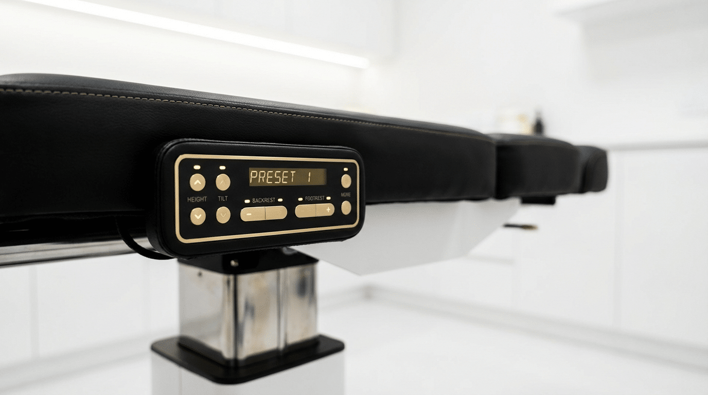 מיטת טיפולים חשמלית לקליניקה